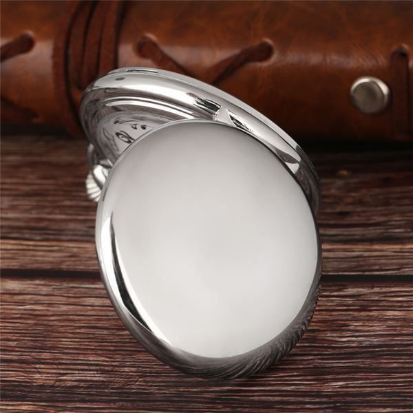 Orologi: Taschenuhr + Kette silberfarbig mit.Clip – Nuovo e nell'imballaggio originale da Diepoldsau venduto da preisparadies-ch 6