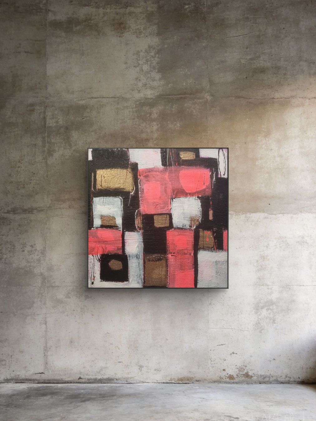 Dipinti: Originales abstraktes Bild 90x90cm – Nuovo (secondo la descrizione) da Urdorf venduto da Contra8
