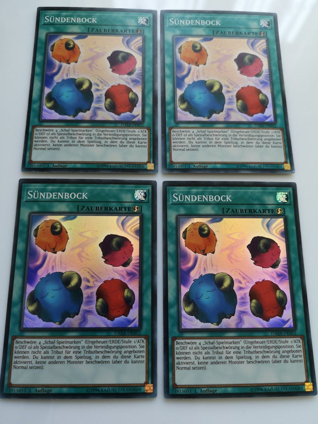 Yugioh Carte collezionabili: Sündenbock / Super-Rare / 1.Auflage – Nuovo (secondo la descrizione) da Boswil venduto da ShoppingCenterCity 8