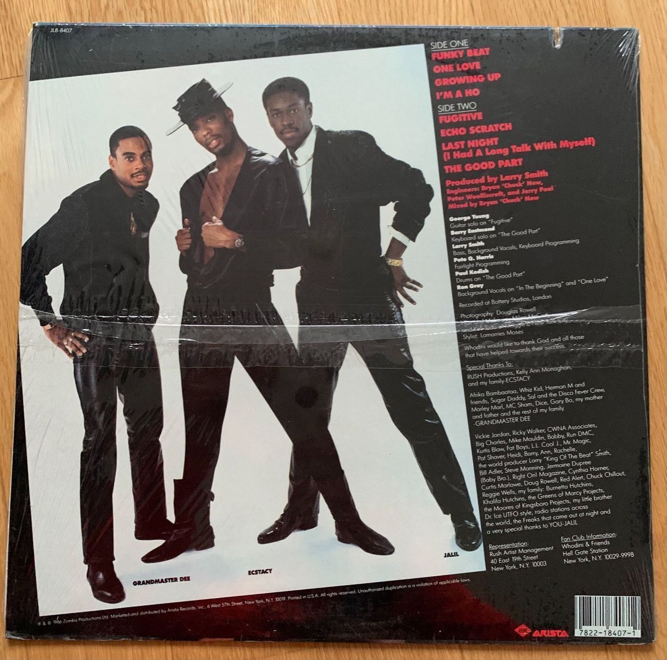 Dischi in vinile: WHODiNI / BACK IN BLACK – Nuovo (secondo la descrizione) da Sarnen venduto da m-basic 1