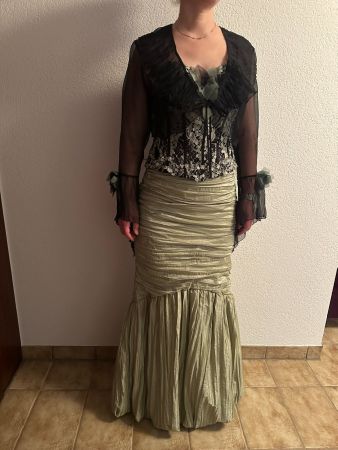 Abendkleid 3Teiler von Linea Raffaelli mit Handtasche (Zoro)