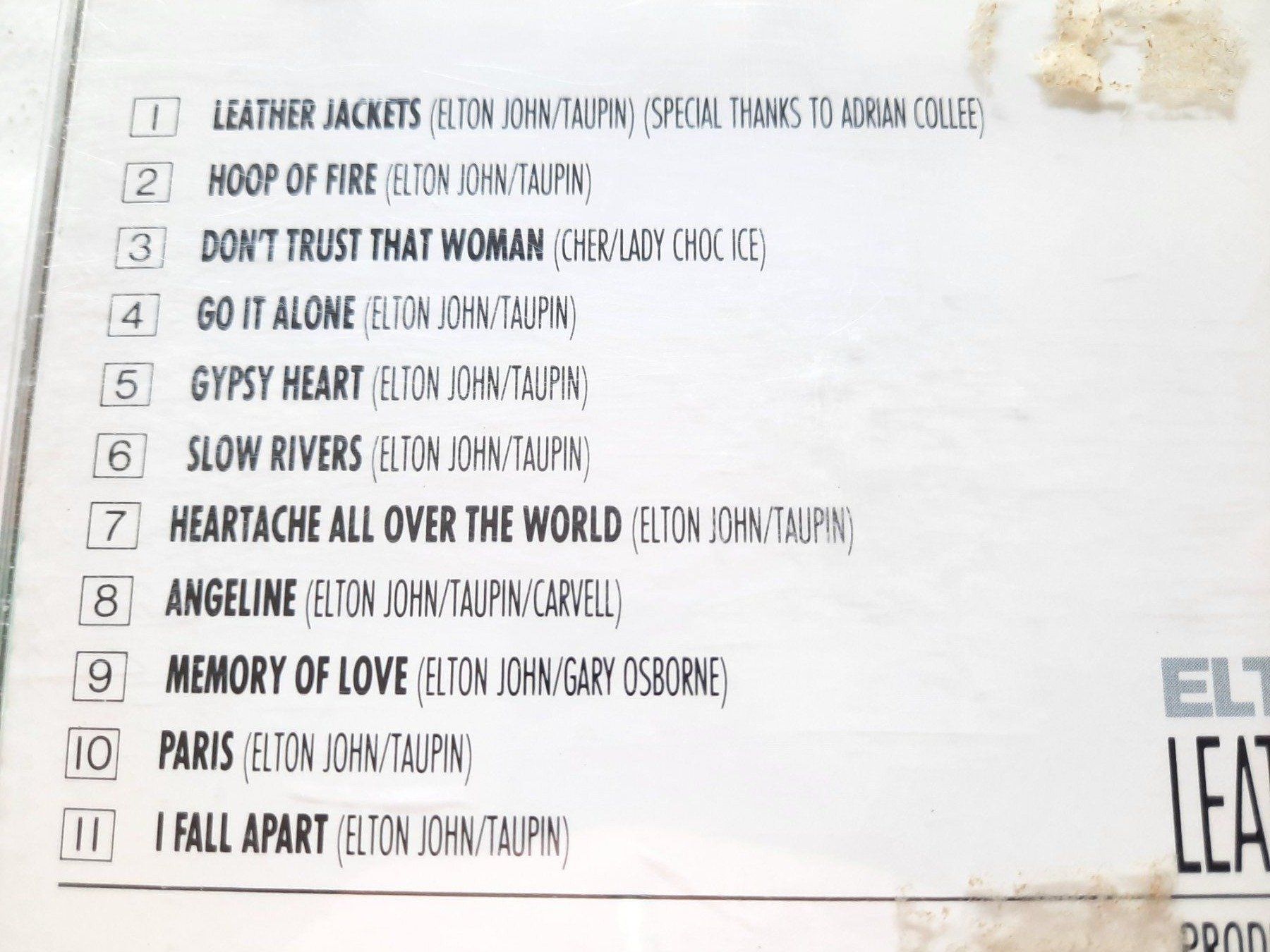 CDs: Cd Elton John Leather Jackets  – D'occasion à Pully par bro_n52j 2