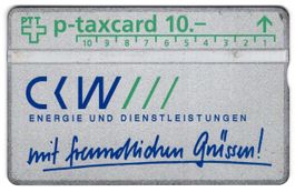 CKW , Luzern - seltene Firmen Taxcard