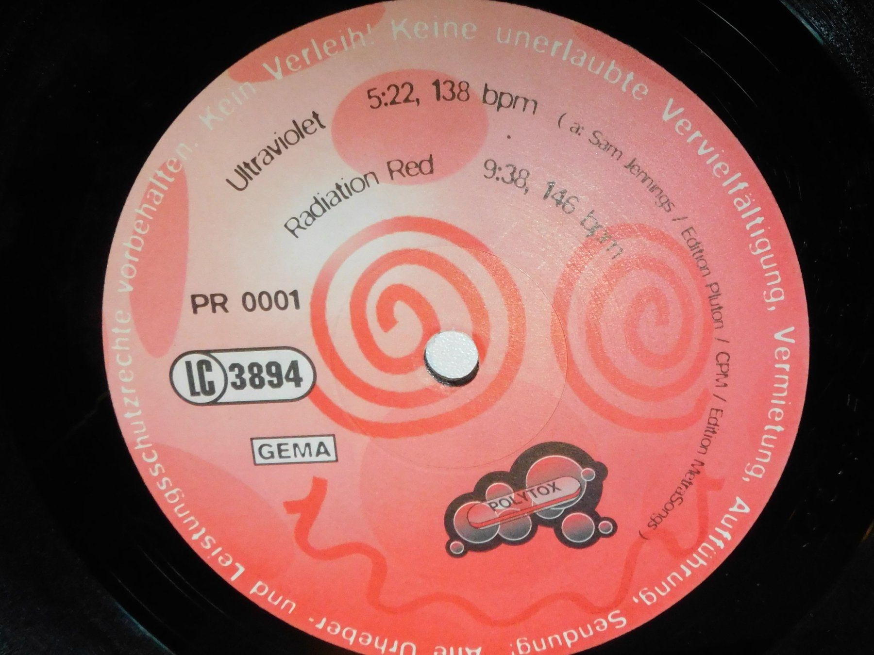 Dischi in vinile: Lp - Monospehre - Psychoactive Live Mix -   1984 - Lp – Usato da Sursee venduto da 76 5