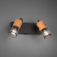 Wandleuchte, 2 Strahler, 26 cm x 9 cm