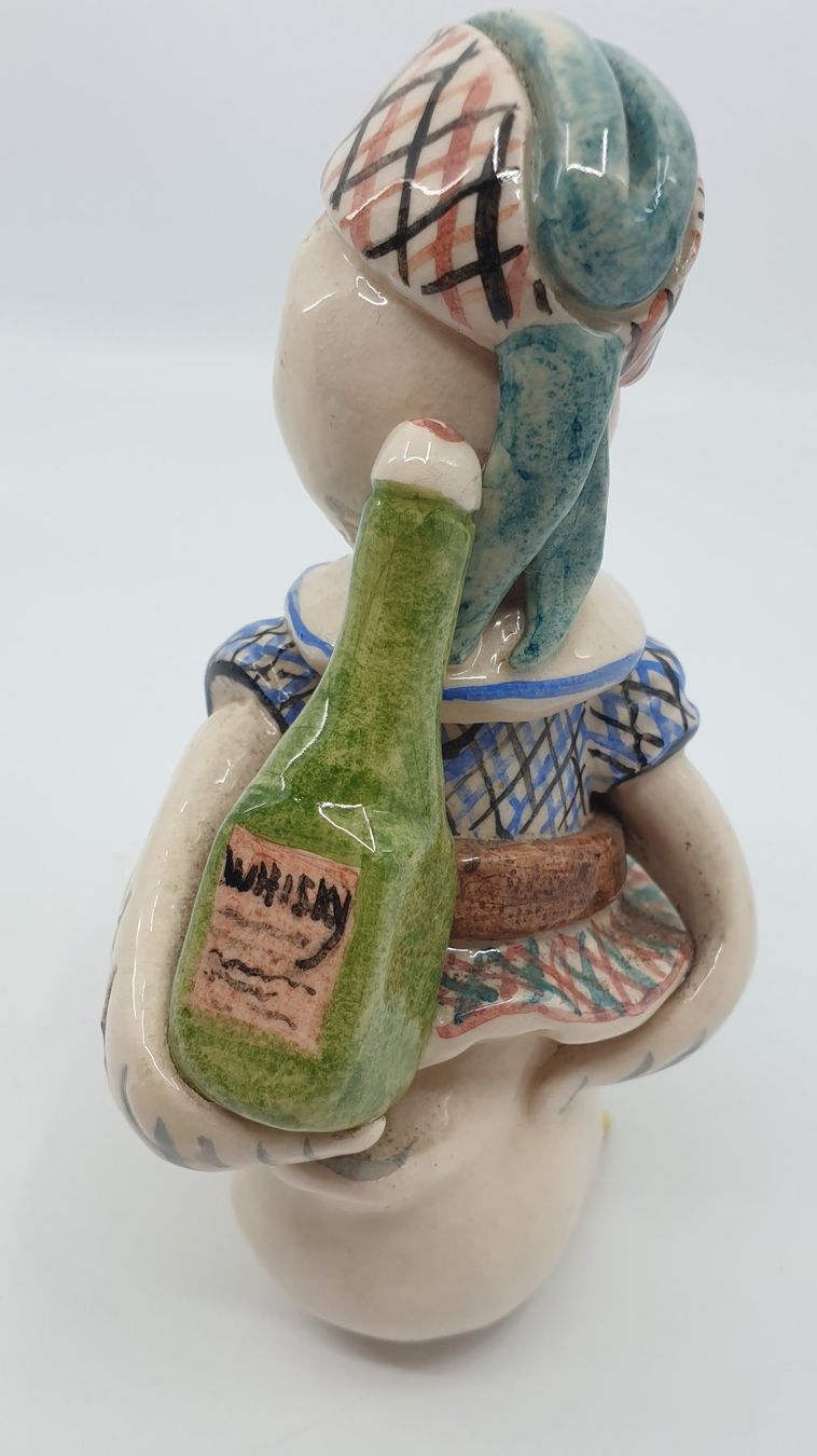 Statuette: Keramik Ente signiert Honegger – Usato da Emmen venduto da magelan 2