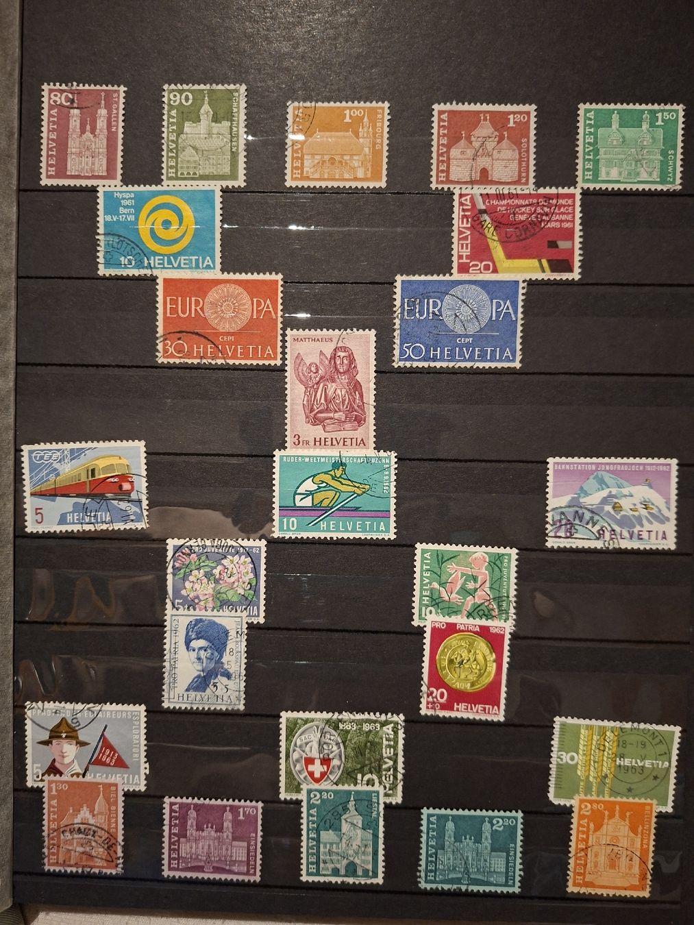 Tutti i francobolli: Sammlung Werbemarken Schweiz  – Usato da Balgach venduto da SIMEON27 3