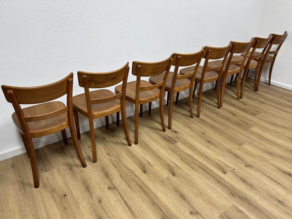 Stühle: 8er Set Beizenstühle Klingnau – Gebraucht aus Basel von Sackmann 6