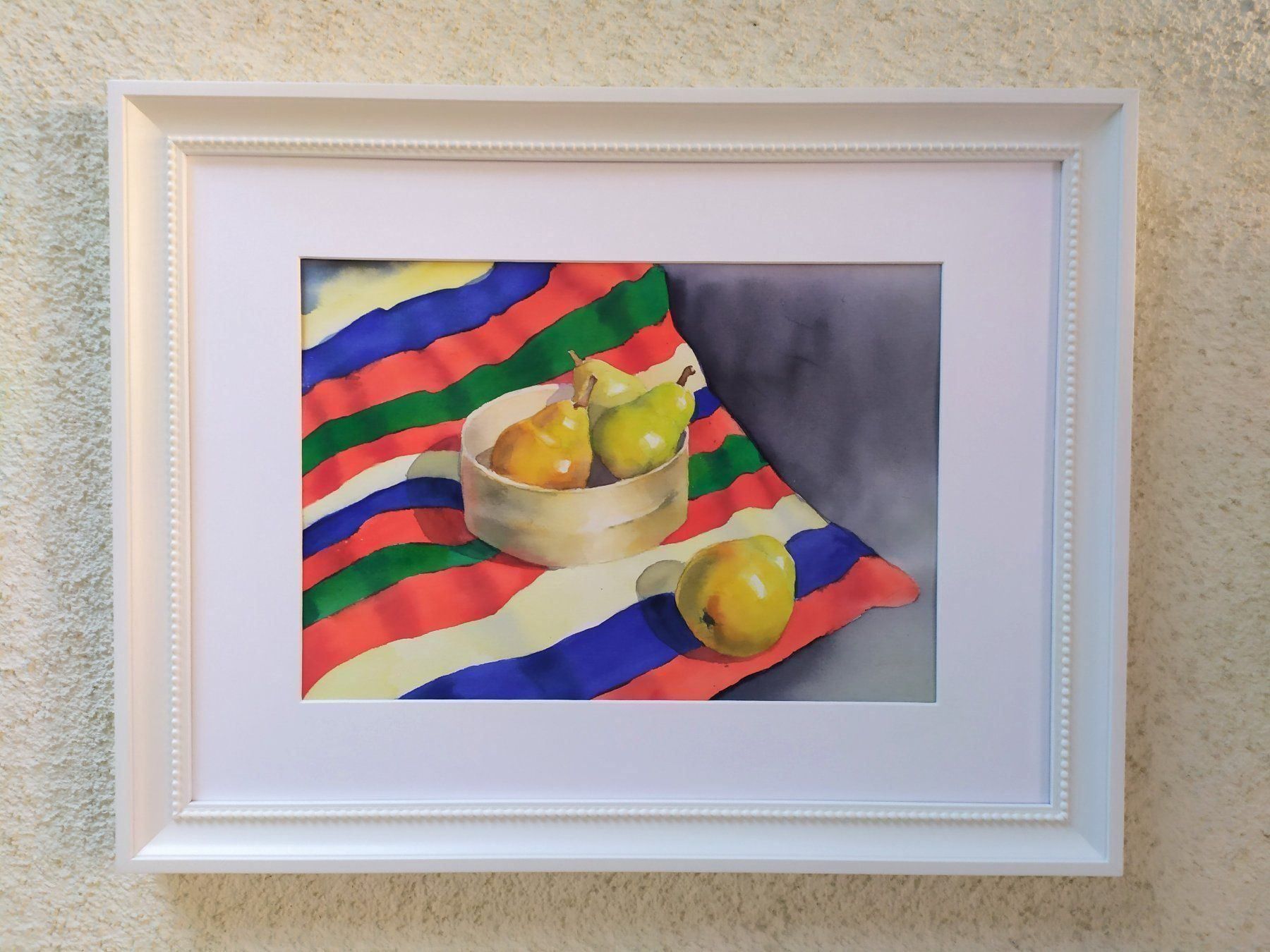 Gemälde: Aquarellmotiv mit Birnen – Neu (gemäss Beschreibung) aus Inwil von mm70