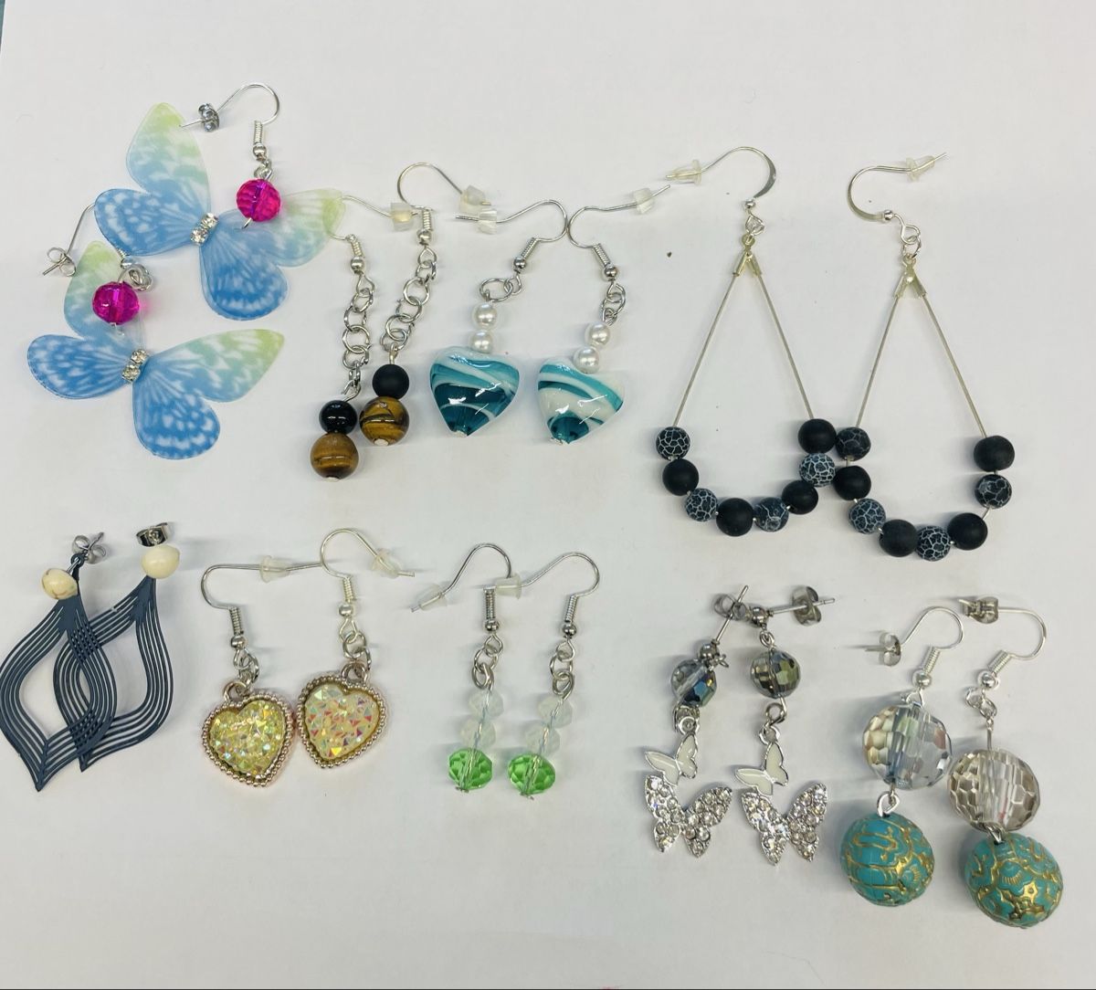 Orecchini pendenti & Orecchini a lobo: Wunderschöne Ohrringe Set 9 Paar,Sommer-Look – Nuovo e nell'imballaggio originale da Au ZH venduto da Jaggy4 3