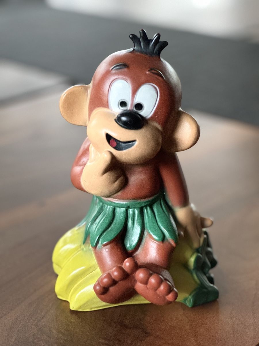 Bullyland Salvadanai: SWR Äffle Retro Spardose Bullyland – Usato da Baar venduto da Freethy 1