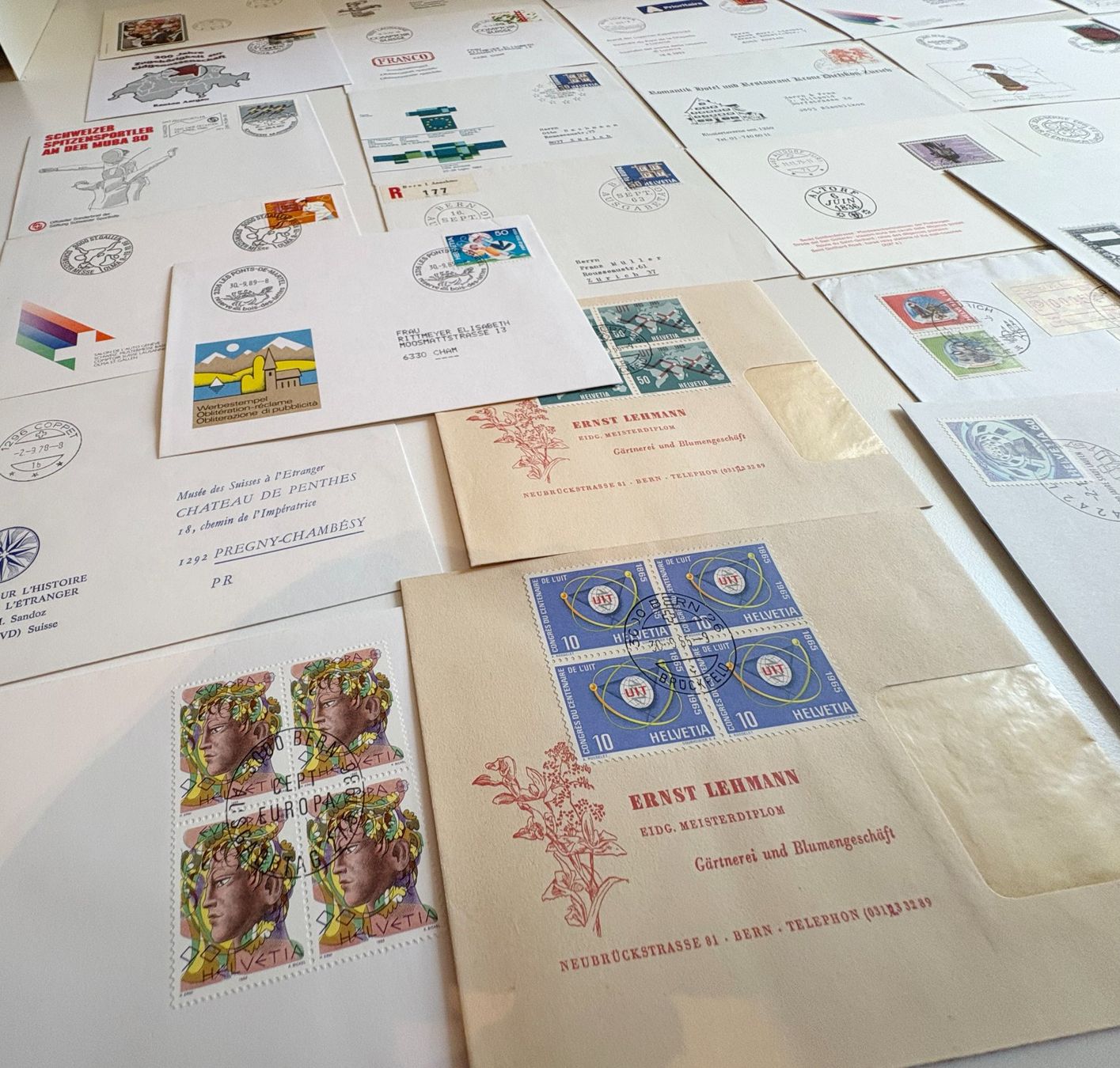Tutti i francobolli: FDC LOT HELVETIA – Usato da Riva san vitale venduto da abd_p86k 1