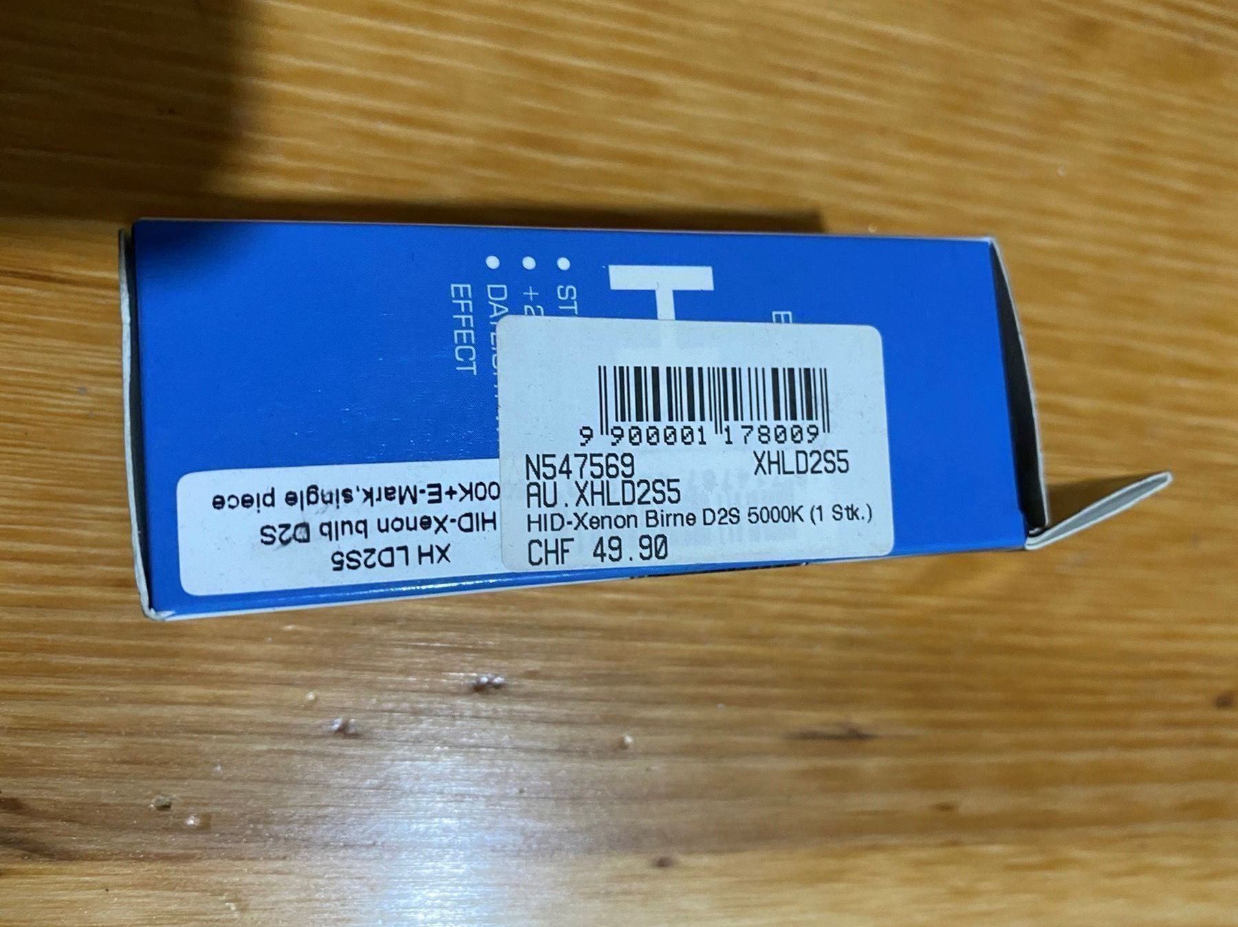 Lampen: D2S Xenonlampe – Neu und originalverpackt aus Lupfig von Pluribus 1