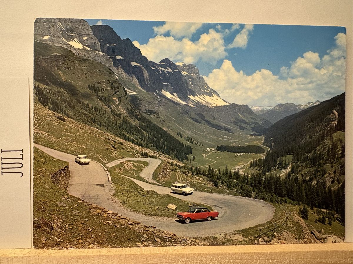 Cartoline postali: AK von Klausenstrasse Klausen Pass – Usato da Rümlang venduto da Kartenpost1