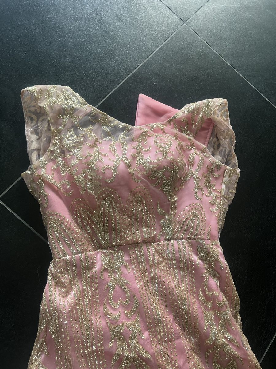 Kleider: Ballkleid / Abendkleid, Gr. 36, Rosa/Gold – Gebraucht aus Bilten von and_6hjn 2