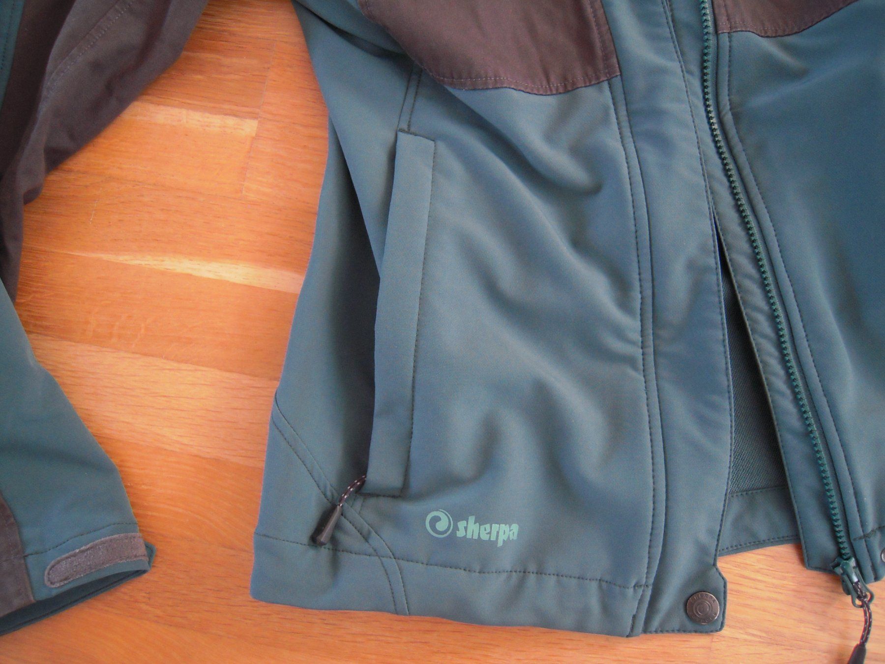 Sherpa Giacche: Sherpa Softshell Jacke Gr XS - S  Farbe: Petrol- anthrazit – Usato da Uzwil venduto da visions77 3