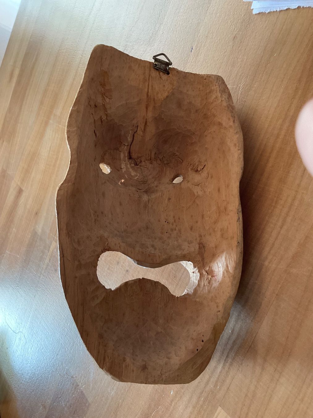 Alle Dekorationen: Maske aus Holz / Dekoration – Gebraucht aus Rümlang von euqinom16 2