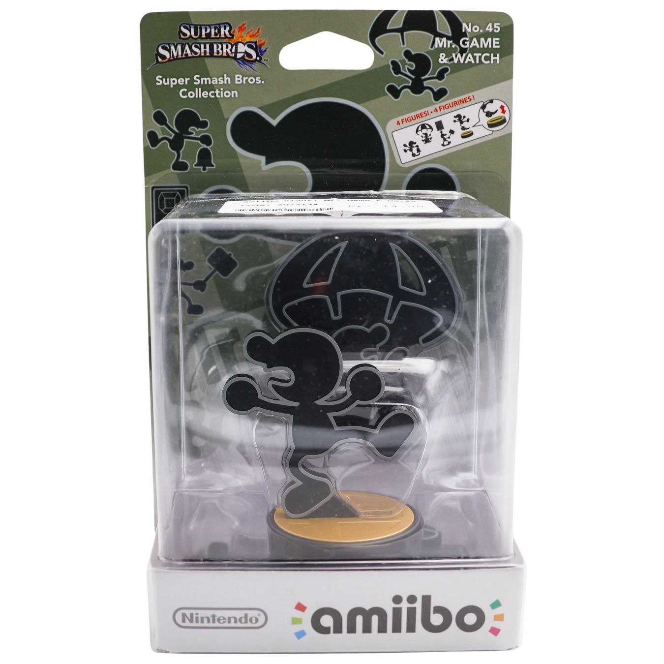 Statuette: Mr. Game & Watch Amiibo - NEW – Nuovo e nell'imballaggio originale da Paudex venduto da dindeboy