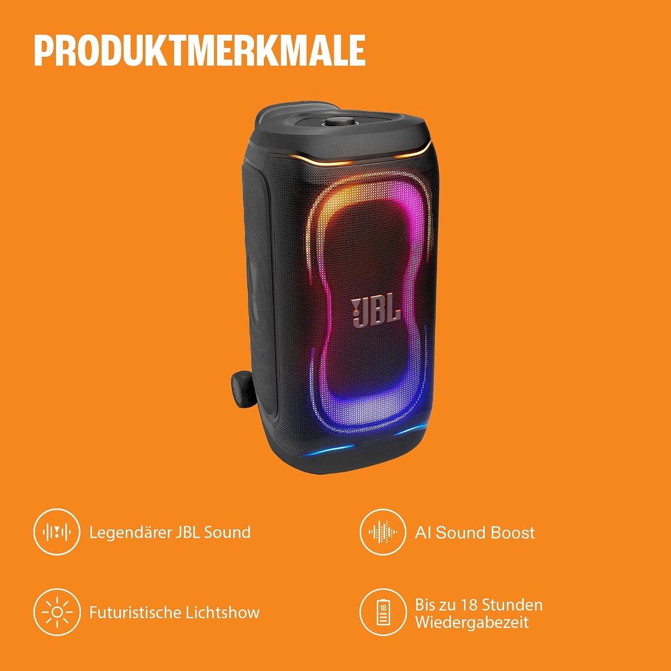 Lautsprecher: JBL PartyBox 330 Weiß – Neu und originalverpackt aus Bottighofen von zaap 4