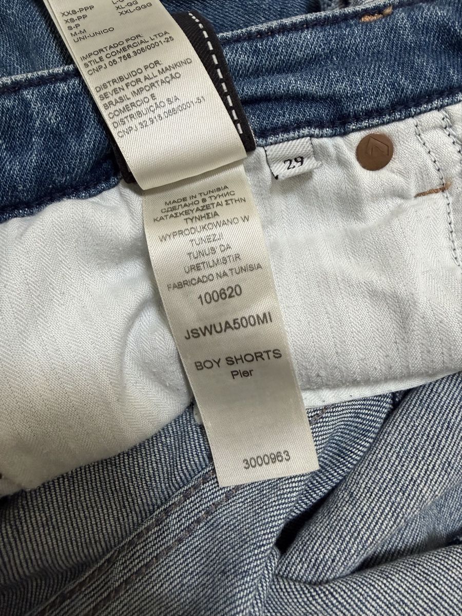Mankind Jeans: 7 for all mankind Damen Jeans Shorts – Usato da Zürich venduto da z00mie 3