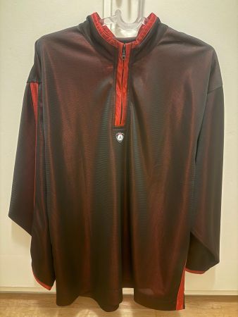 Nike Air Jordan Vintage Jacket / Pullover Schwarz Rot – Gr.