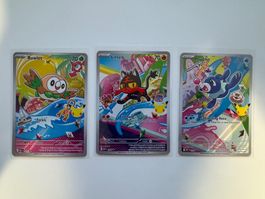 First Partner Alola, Rowlet, Litten, Popplio - EN - Gen 7