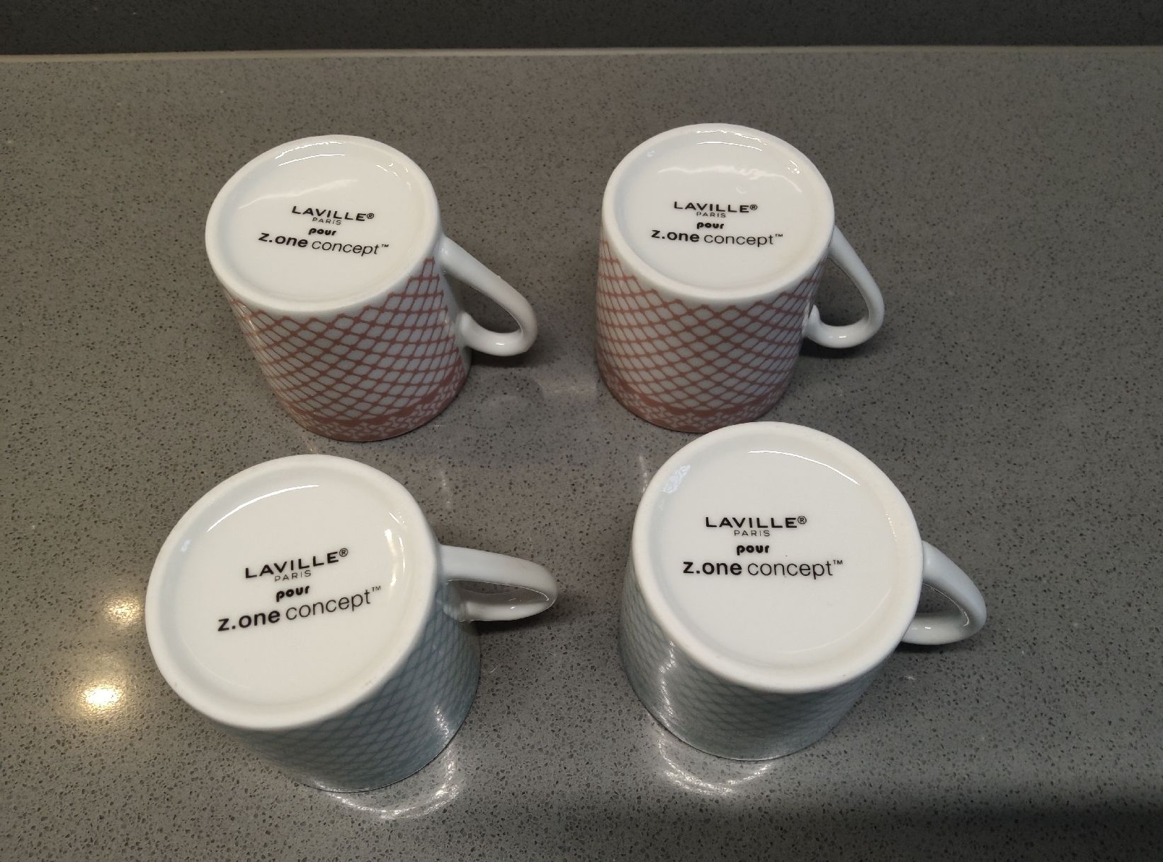 Tassen: NEU - 4 Er ESPRESSO - Set / LAVILLE Paris – Neu und originalverpackt aus Minusio von Todesca 6