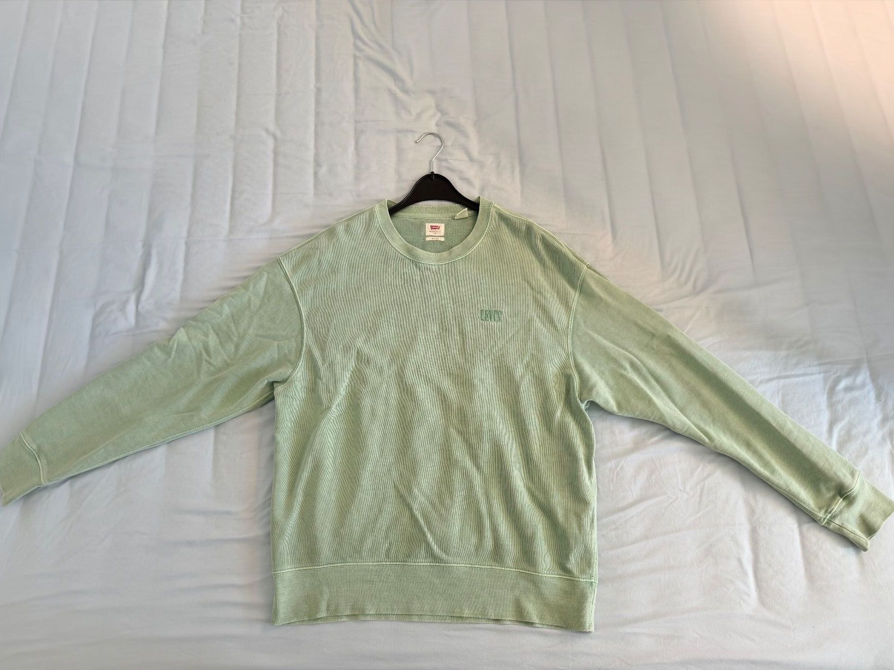 Levi's Maglioni & Felpe: Levi's Pullover Relaxed Fit hellgrün Grösse S neuwertig – Nuovo (secondo la descrizione) da Walchwil venduto da SIAM14 2