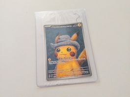 Pikachu with Grey Felt Hat "van Gogh"