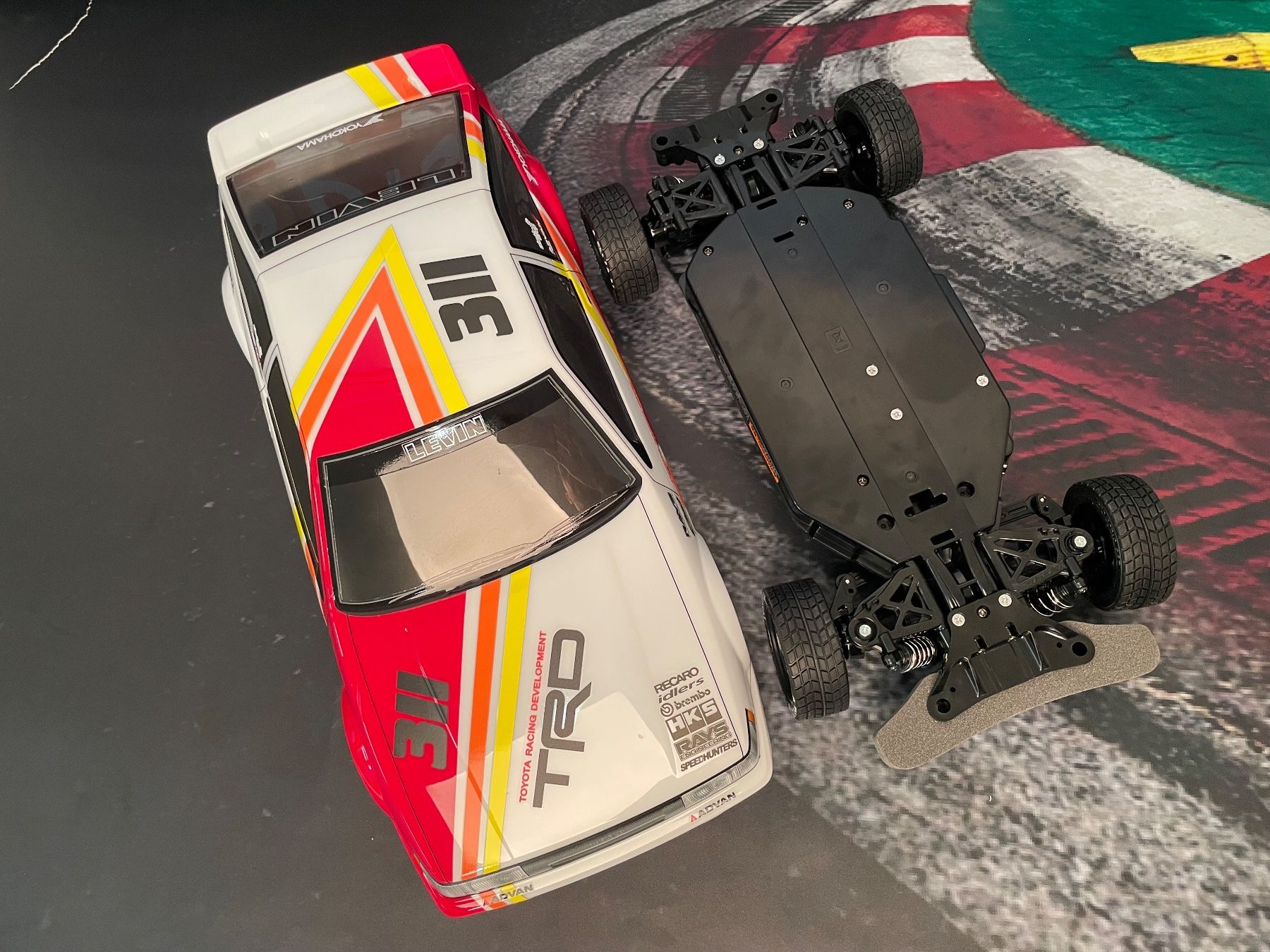 Tamiya RC Modellbau: Tamiya / HPI Toyota Corolla Levin – Neu (gemäss Beschreibung) aus Uznach von nightcrawler 9