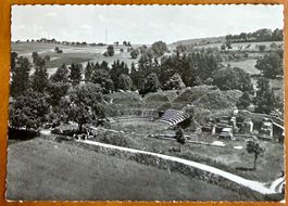 Avenches - Vue d'avion 1961