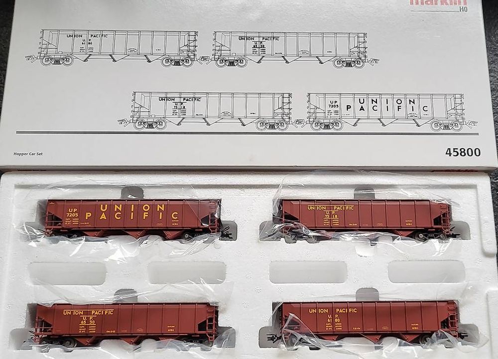 Märklin 45800 Hopper Car Set neu H0 AC OVP (Neu und originalverpackt ...