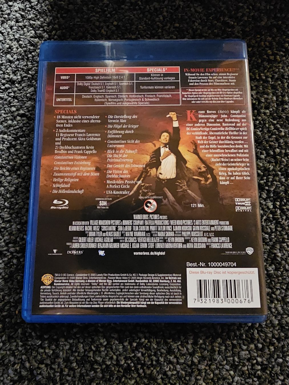 Tous les DVDs: Blu-ray Constantine  – D'occasion à Ruswil par jan_bxl5 1