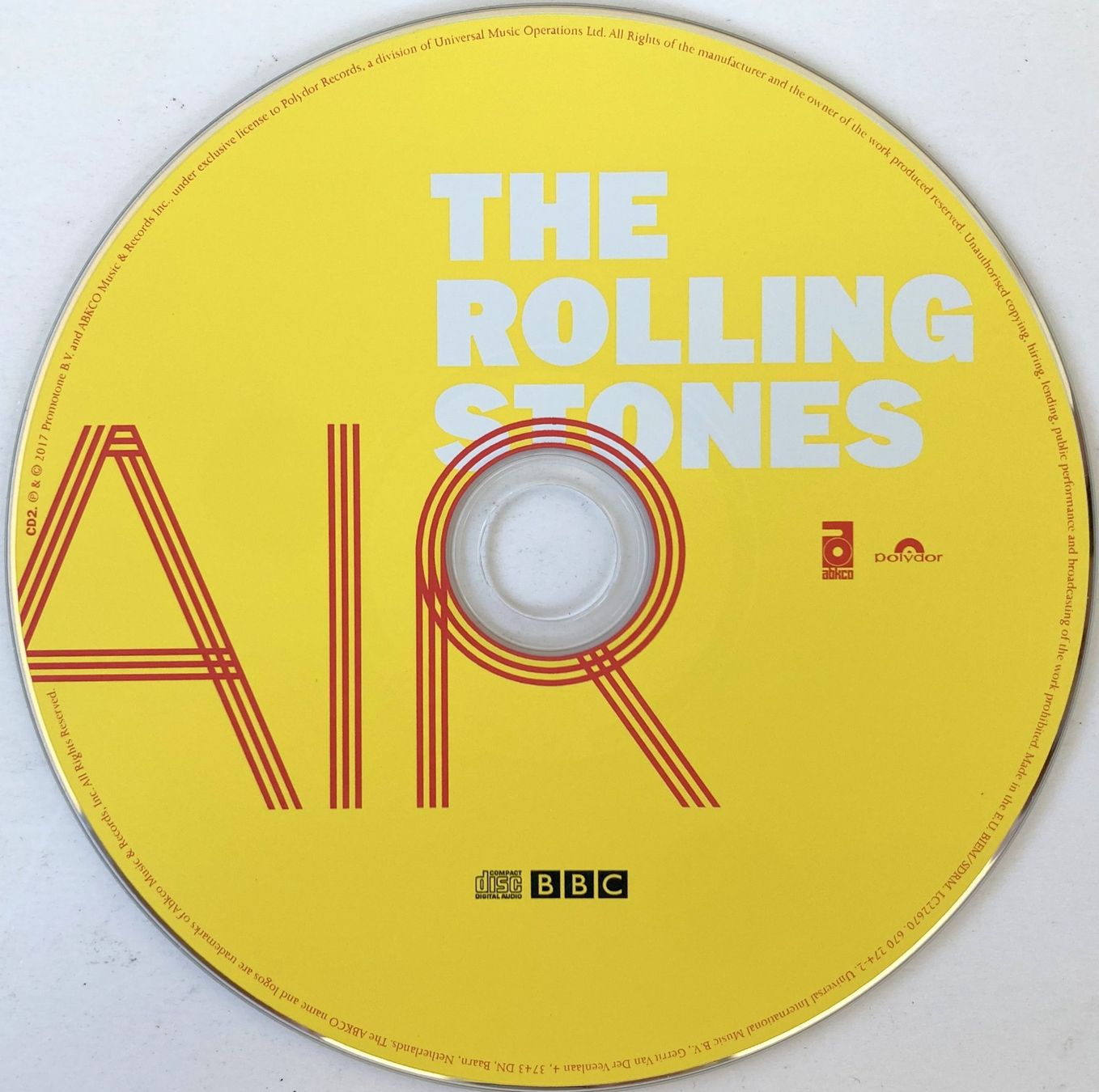 CDs: ROLLING STONES - ON AIR – Gebraucht aus Bottens von hotter-than-hell 3