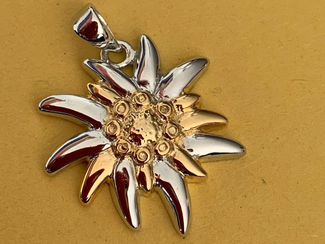 Ciondoli: EDELWEISS Schmuckanhänger Silber – Usato da Dittingen venduto da Bijoubelle