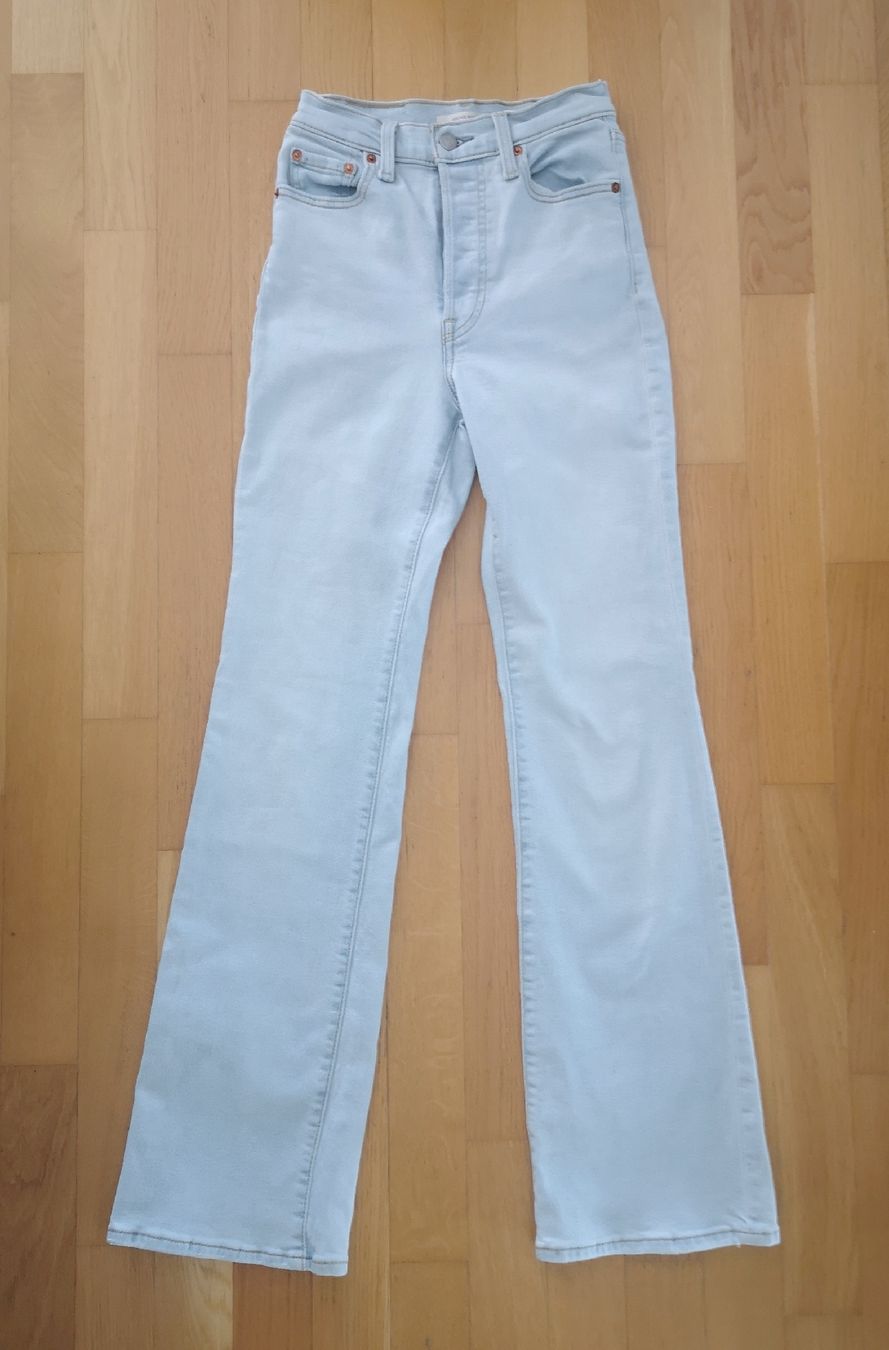 Levi's Jeans: Levi's Ribcage Boot W26 L34 – Usato da Niederbipp venduto da kevintifu20 1