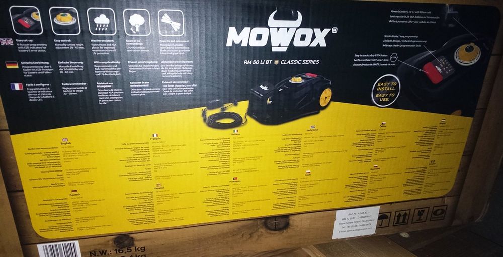 MOWOX Rasenmäher Roboter NEU Kaufen auf Ricardo