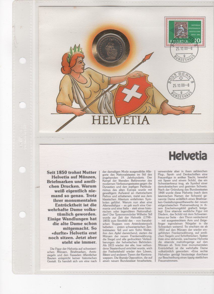 Tutti le monete: Numis Brief, Helvetia 1850 – Usato da Muri AG venduto da rogana