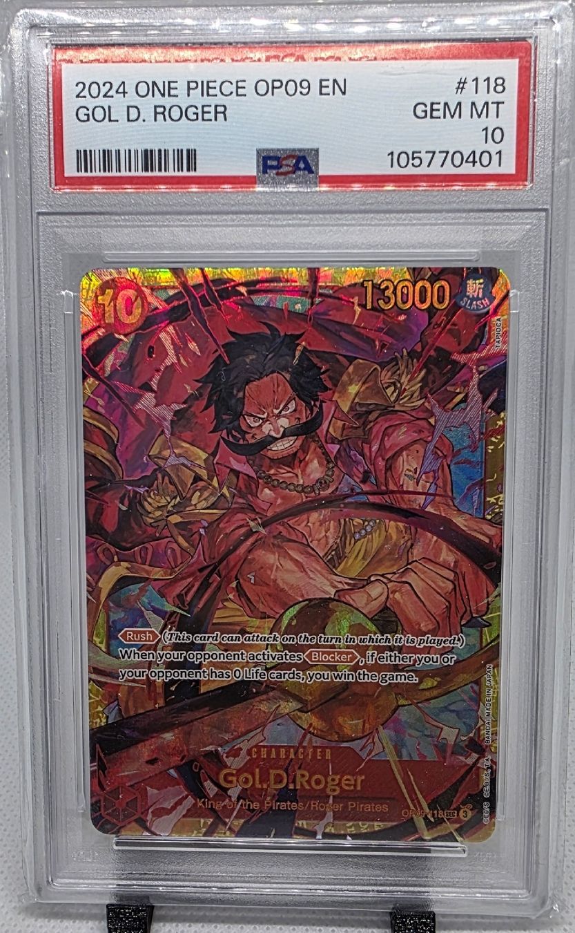 Bandai Sammelbilder & Trading cards: One Piece OP09 Gol D. Roger PSA GEM MT 10 – Neu (gemäss Beschreibung) aus Sirnach von hal_jk2h