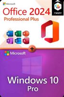 Microsoft Windows 10 Pro & Office 2024 Professional Plus