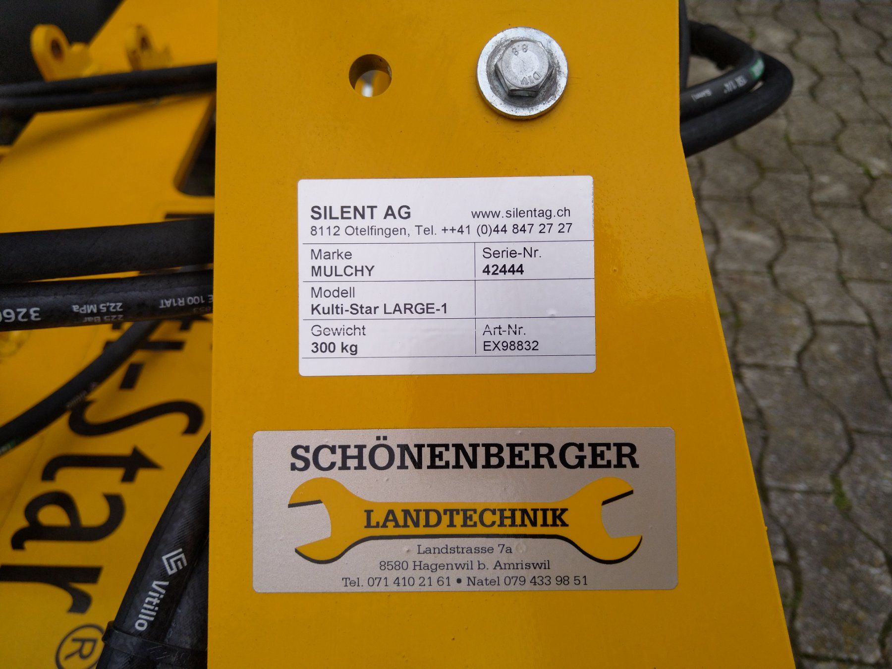 Parti di macchinari per lavorazione del terreno: Mulchy Kombi-Hackgerät – Nuovo (secondo la descrizione) da Hagenwil venduto da Wclaas 4
