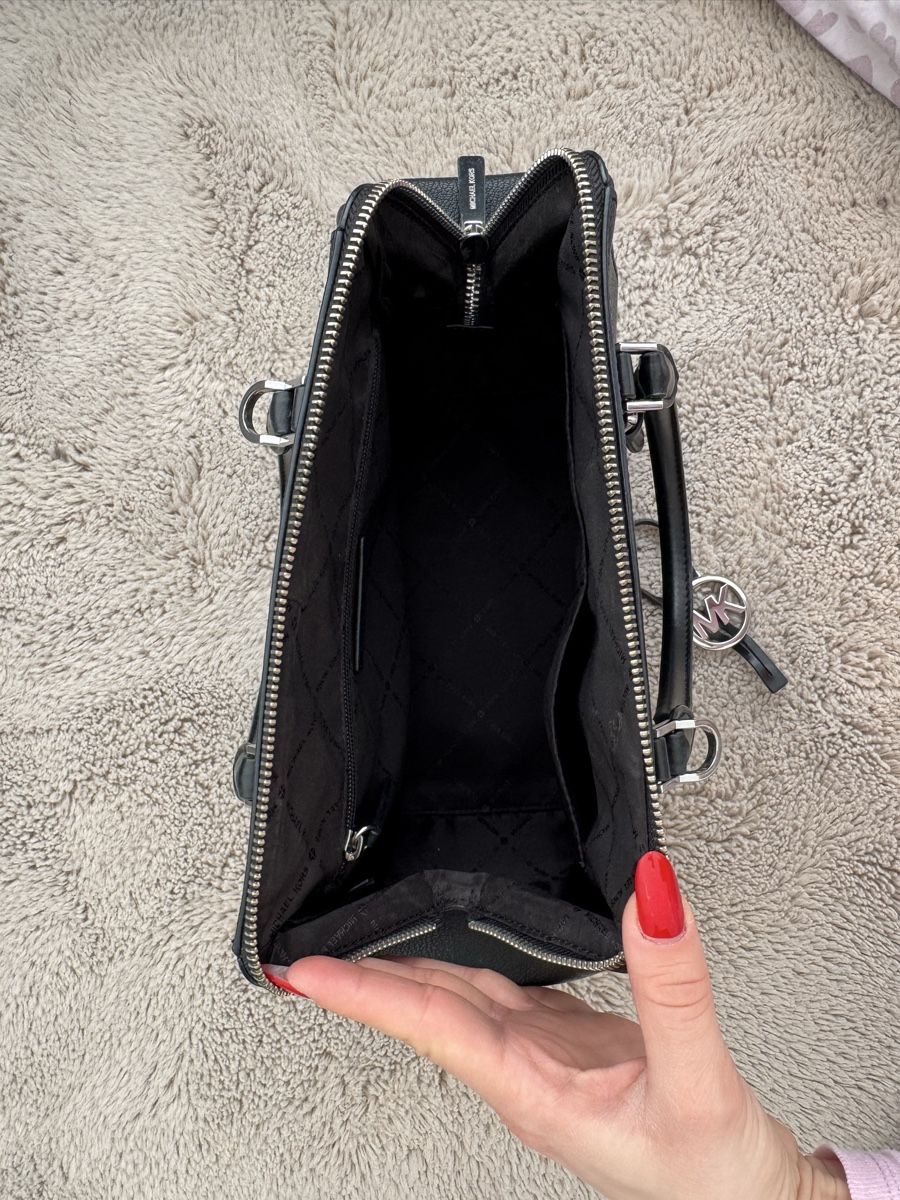Michael Kors Taschen für Damen: Michael Kors Black Leather Satchel - Great Condition! – Neu (gemäss Beschreibung) aus  von  1
