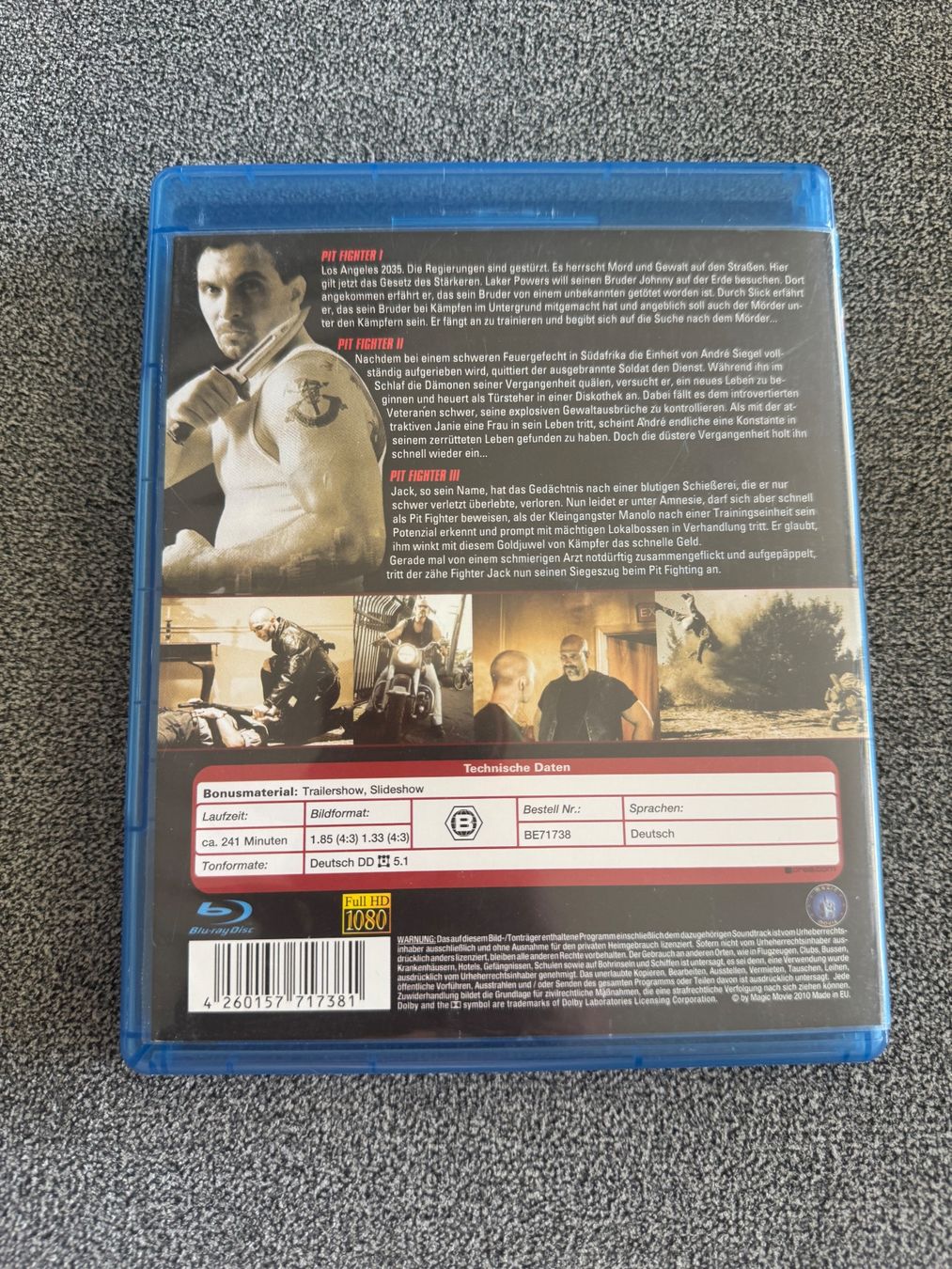 Tous les DVDs: PIT FIGHTER. I-III. (BLU-RAY) – D'occasion à Basel par san_2qlq 1