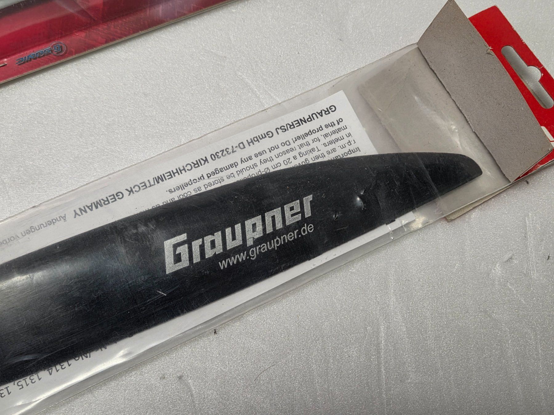 Graupner Modellismo RC: 3 Stück Graupner G-Sonic Propeller Grösse 20 und 22" – Nuovo e nell'imballaggio originale da Hittnau venduto da Sika86 6
