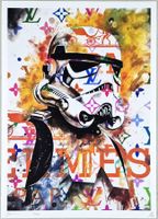 Death NYC Ltd Ed Pop Art Druck " Star Wars Warrior