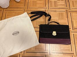 Sac bandoulière cartable Fossil neuf motifs tartan