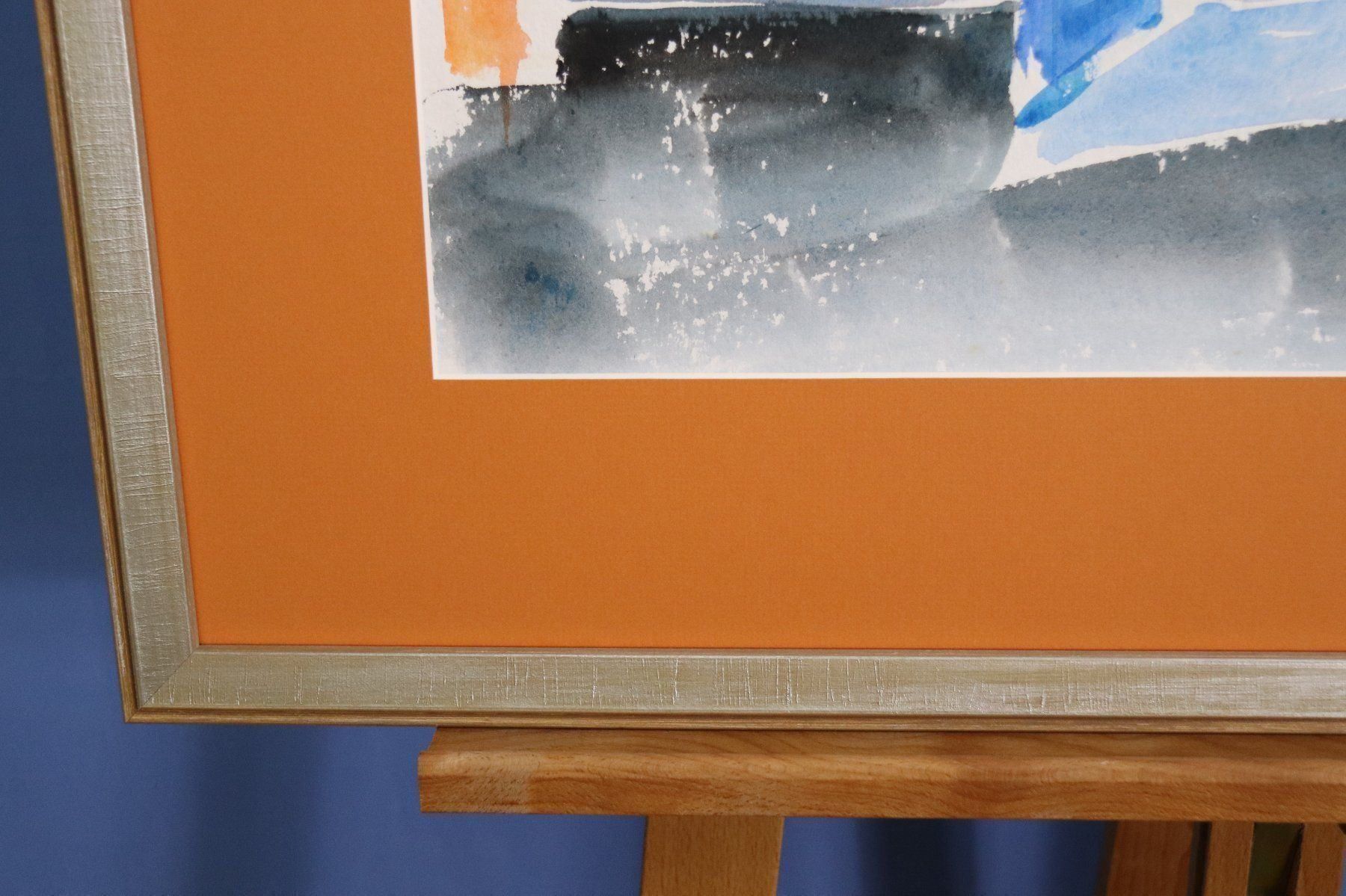Dipinti: Hans Weidmann 1918-1997, Aquarell von 1978 – Usato da Zug venduto da Kunst-Fundgrube 5