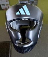 Adidas Kampfsporthelm Kopfschutz Schwarz Top Zustand !