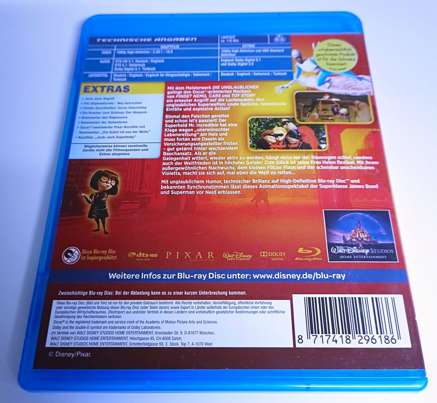 Alle DVDs: Die Unglaublichen - Bluray – Gebraucht aus Köniz von Movieportal007 1