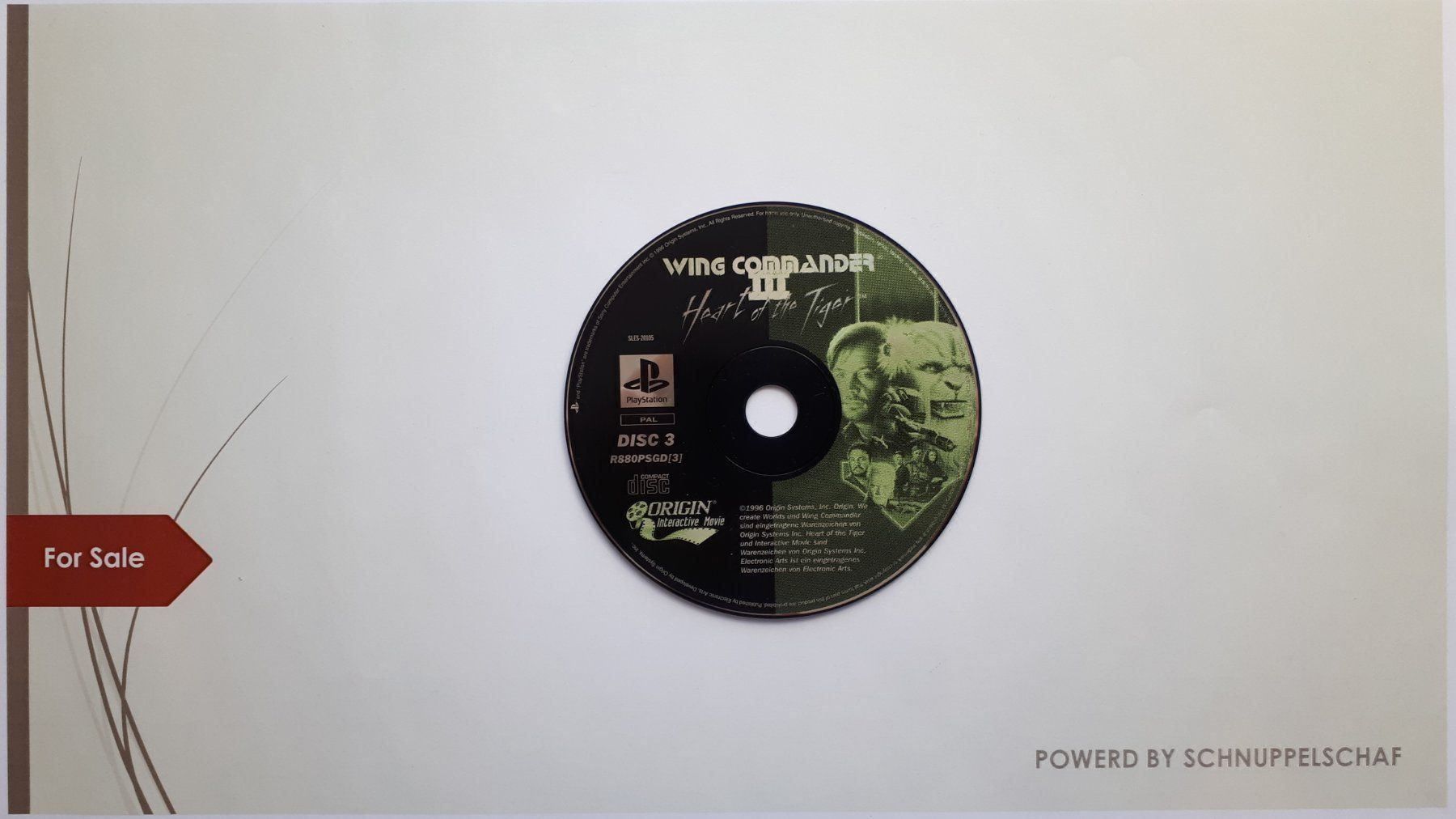 Sony Giochi: Wing Commander III PS1 – Usato da Klingnau venduto da Schnuppelschaf 4